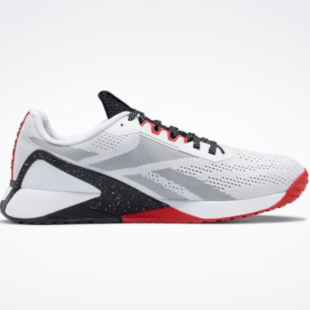 Reebok Nano X1 'White Black Vector Red' GY1970 Gym Training Crossfit Trainers